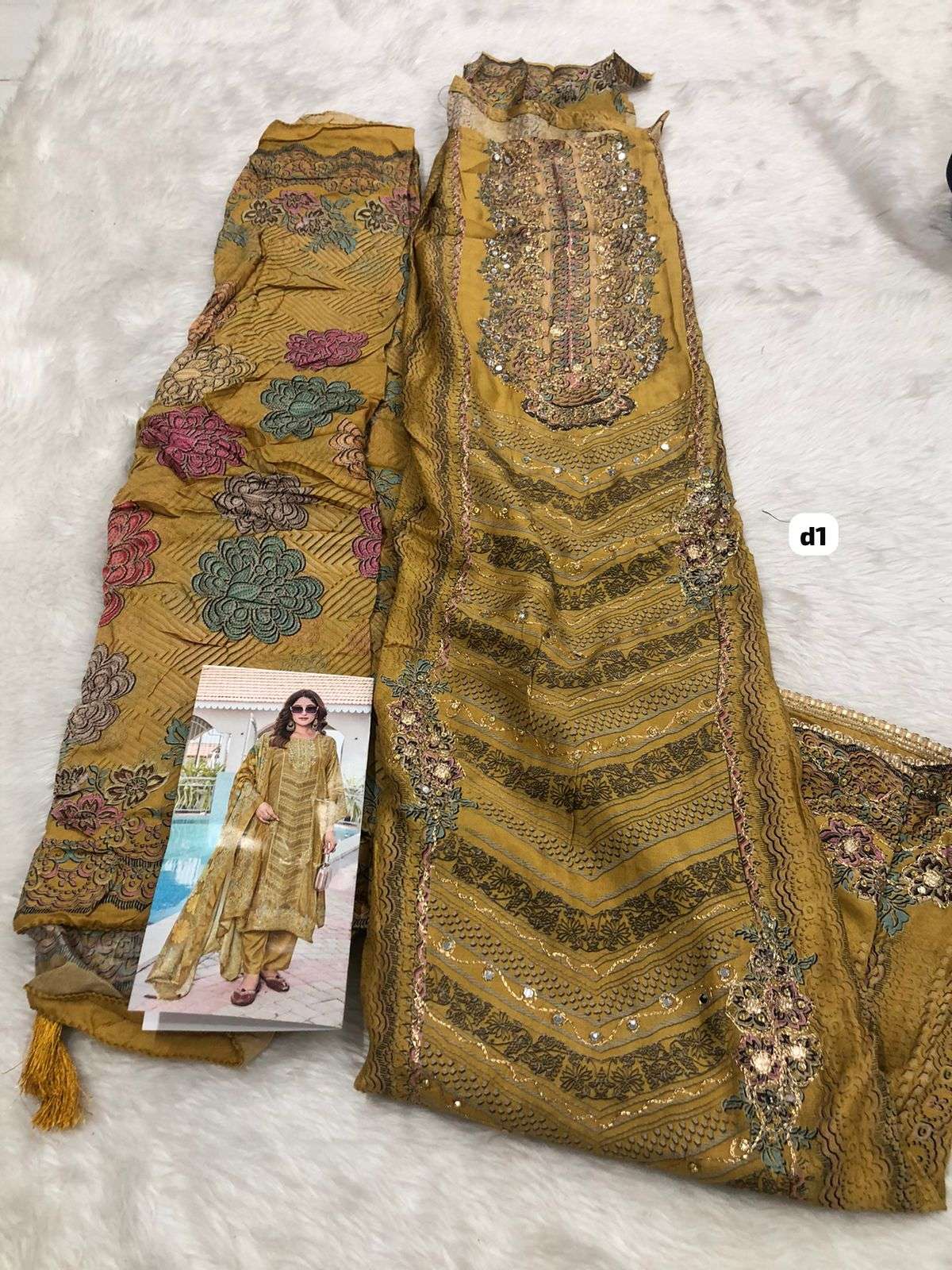 Falah Premium Maslin Collection code 30417 By Falah Designer Suits